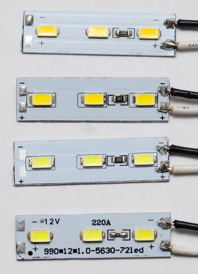 Тестовые линейки для светодиодов 5730
