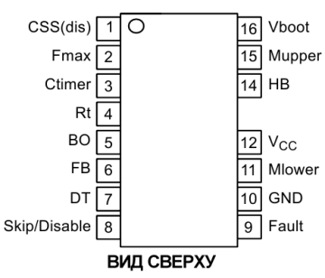 РАСПИНОВКА NCP1397